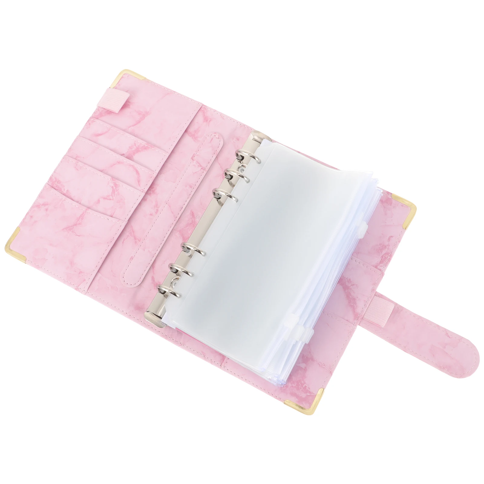 PVC A6 Binder with Zipper Envelopes for Cash Coins Cards Portable Money Book Organizer For Organizer ledger file
PVC A6 Binder with Zipper Envelopes for Cash Coins Cards Portable Money Book Organizer For Organizer ledger file