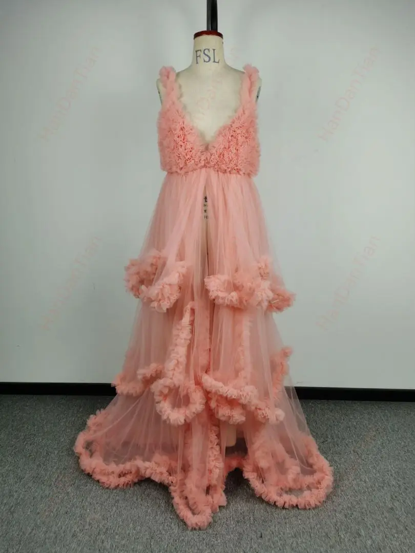 Women's Maternity Puff Mesh Dresses See-Through Gown Fluffy Lingerie Photography
Women's Maternity Puff Mesh Dresses See-Through Gown Fluffy Lingerie Photography