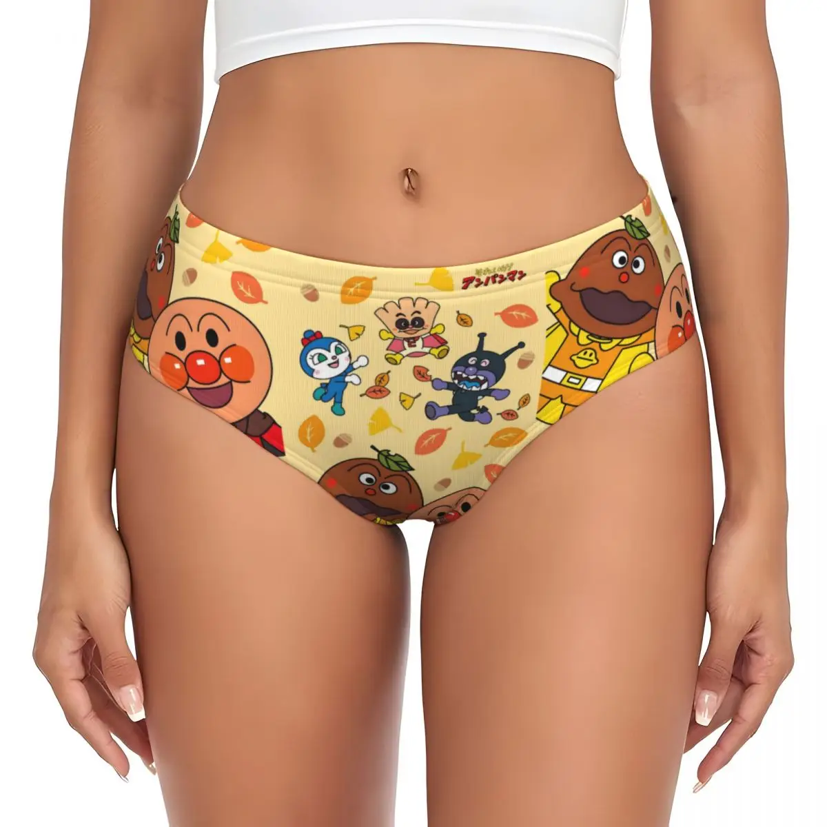 Custom Anpanman Comic Manga Brief Panties Women's Comfort Bread Underwear
Custom Anpanman Comic Manga Brief Panties Women's Comfort Bread Underwear