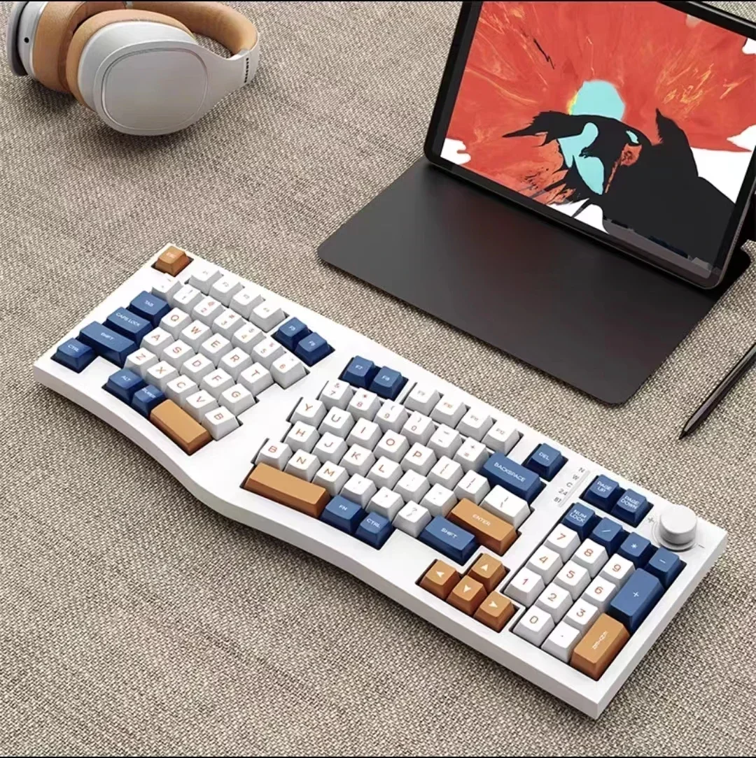 Mechanical Keyboard RGB 3Mode 2.4G Bluetooth Wireless Keyboards Hot-Swap Custom Alice98 Pro Game Keyboard Gifts
Mechanical Keyboard RGB 3Mode 2.4G Bluetooth Wireless Keyboards Hot-Swap Custom Alice98 Pro Game Keyboard Gifts