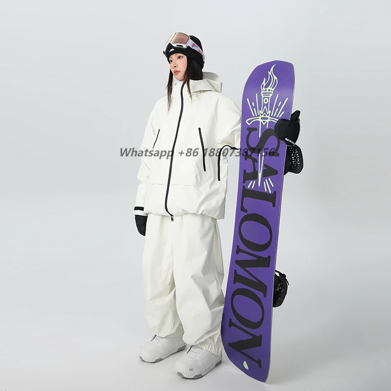 Winter New Loose Windproof Waterproof Women's Ski Suit Wear Resistant Warm Men's Sportswear Set Outdoor Snowboard Sports
Winter New Loose Windproof Waterproof Women's Ski Suit Wear Resistant Warm Men's Sportswear Set Outdoor Snowboard Sports