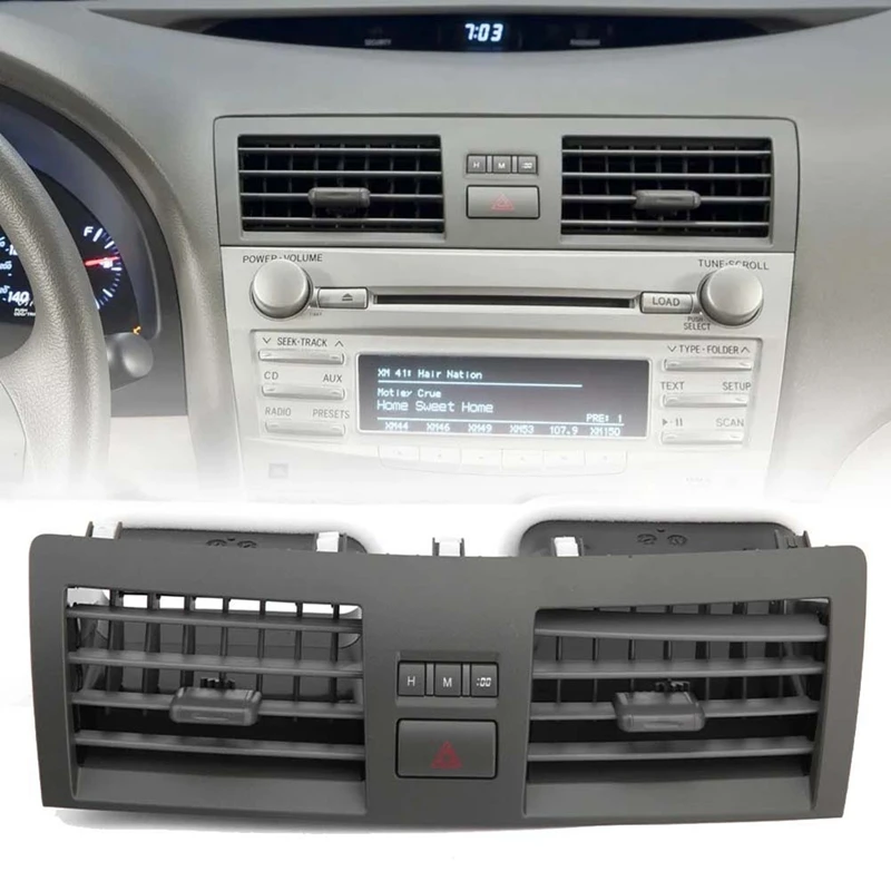 Пластиковая решетка вентиляционной решетки кондиционера для Toyota Camry 2006-2011 A/C
Пластиковая решетка вентиляционной решетки кондиционера для Toyota Camry 2006-2011 A/C