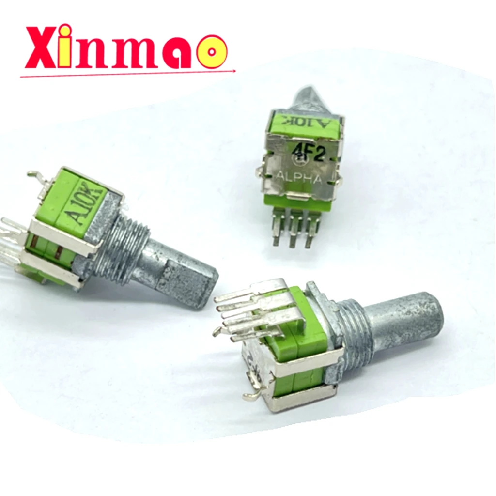 ALPHA Тайвань Aihua RD092F прецизионный двойной потенциометр A10K длина оси 15 мм полуось
ALPHA Тайвань Aihua RD092F прецизионный двойной потенциометр A10K длина оси 15 мм полуось