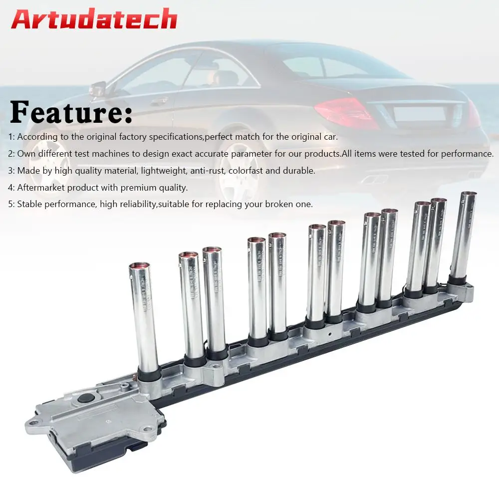 Artudatech Left Coil Pack Spark Plug Connectors Ignition 2751500780 For Mercedes S600 CL600 Car Accessories
Artudatech Left Coil Pack Spark Plug Connectors Ignition 2751500780 For Mercedes S600 CL600 Car Accessories