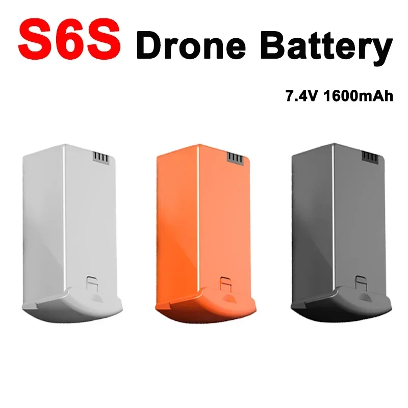 Wholesale Original LSRC S6S Drone Battery 7.4V 1600mAh For S6S MINI Dron Battery Lipo Battery Accessories S6S Parts
Wholesale Original LSRC S6S Drone Battery 7.4V 1600mAh For S6S MINI Dron Battery Lipo Battery Accessories S6S Parts