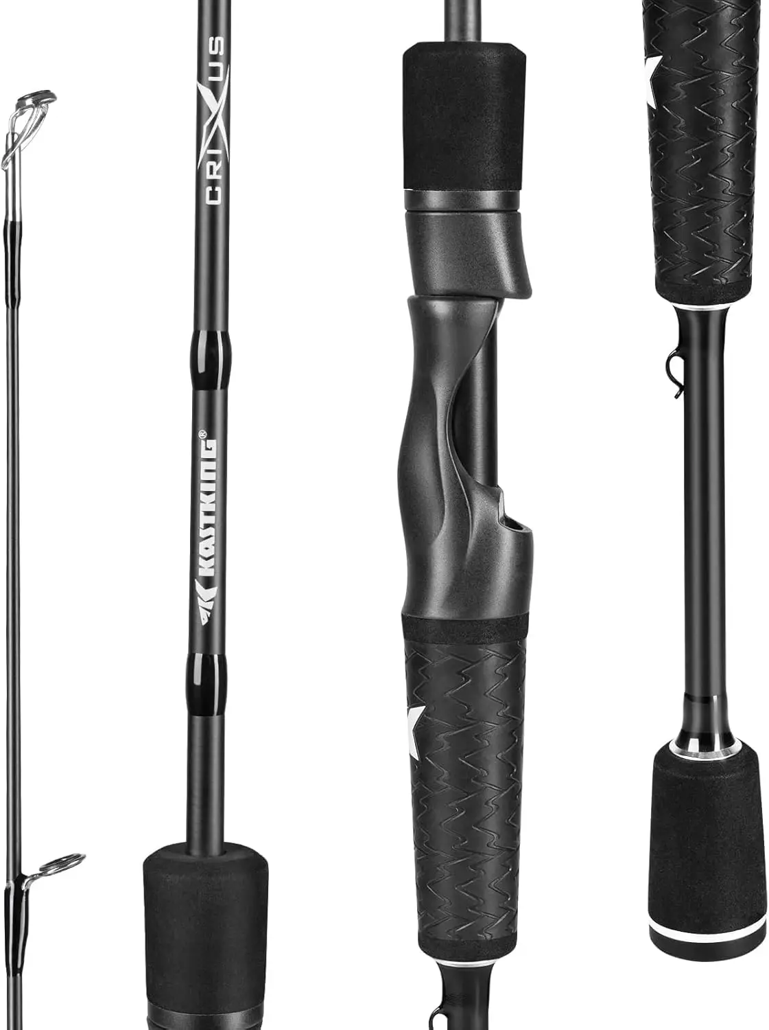 IM6 Graphite Spinning & Casting Fishing Rods with Zirconium Oxide Ring Stainless Steel Guides, SuperPolymer Handle, 5' to 7'6" Lengths, 2-Piece
IM6 Graphite Spinning & Casting Fishing Rods with Zirconium Oxide Ring Stainless Steel Guides, SuperPolymer Handle, 5' to 7'6" Lengths, 2-Piece