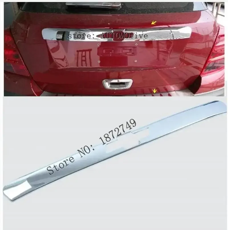 2014 2015 2016 2017 2018 For Chevrolet TRAX ABS Chrome Rear Trunk Lid Cover Trim 1pcs styling accessories
2014 2015 2016 2017 2018 For Chevrolet TRAX ABS Chrome Rear Trunk Lid Cover Trim 1pcs styling accessories