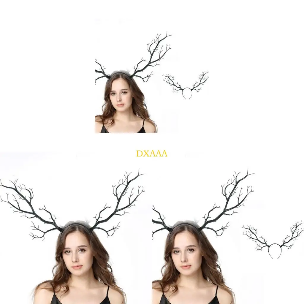 DXAA Gothic Hairband Roleplay Hair Ornament Realistic Branch Hairhoop For Halloween
DXAA Gothic Hairband Roleplay Hair Ornament Realistic Branch Hairhoop For Halloween