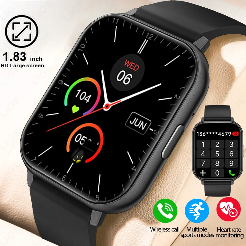 New Women Bluetooth Call Smart Watch Heart Rate Blood Oxygen Monitoring Smartwatches Waterproof Men Smartwatch For Android IOS
New Women Bluetooth Call Smart Watch Heart Rate Blood Oxygen Monitoring Smartwatches Waterproof Men Smartwatch For Android IOS