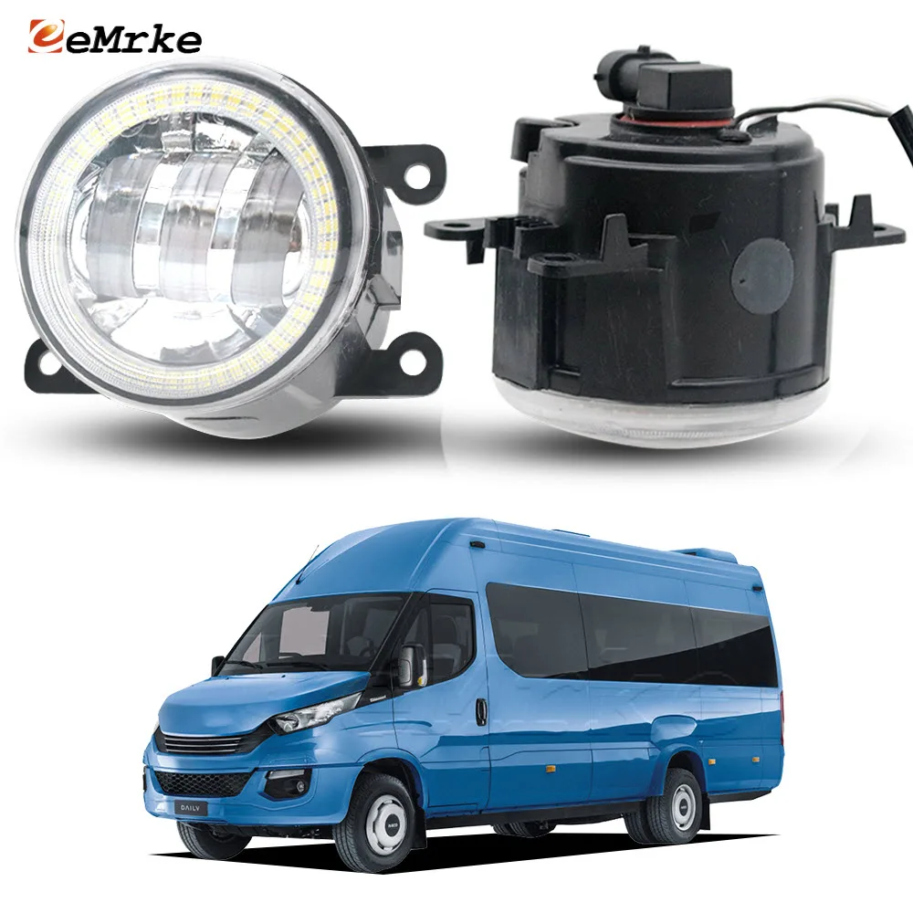 Upgrade Car Fog Lights Assembly for Iveco Daily 2014 2015 2016 2017 2018 2019 with Lens Angel Eyes DRL Daytime Running Light
Upgrade Car Fog Lights Assembly for Iveco Daily 2014 2015 2016 2017 2018 2019 with Lens Angel Eyes DRL Daytime Running Light