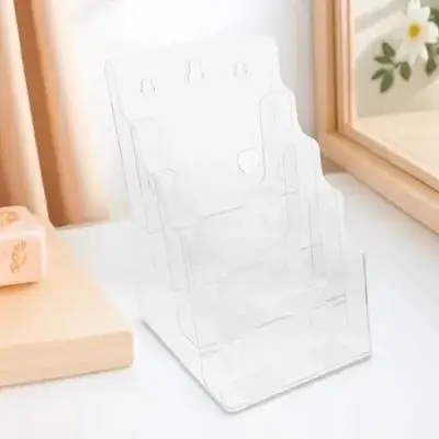 Stylish Advertising Display Stand Brochure Holder Rack Transparent Literature Organizer Flyer Stand Magazine File Holder For 
Stylish Advertising Display Stand Brochure Holder Rack Transparent Literature Organizer Flyer Stand Magazine File Holder For