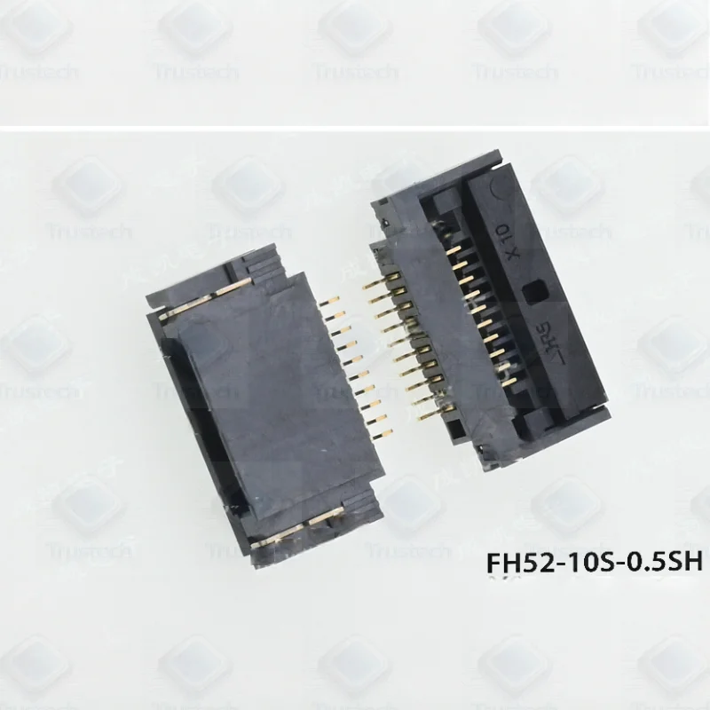 Original FH52-10S-0.5SH connector with 0.5mm pitch, 10 pins, brand new
Original FH52-10S-0.5SH connector with 0.5mm pitch, 10 pins, brand new