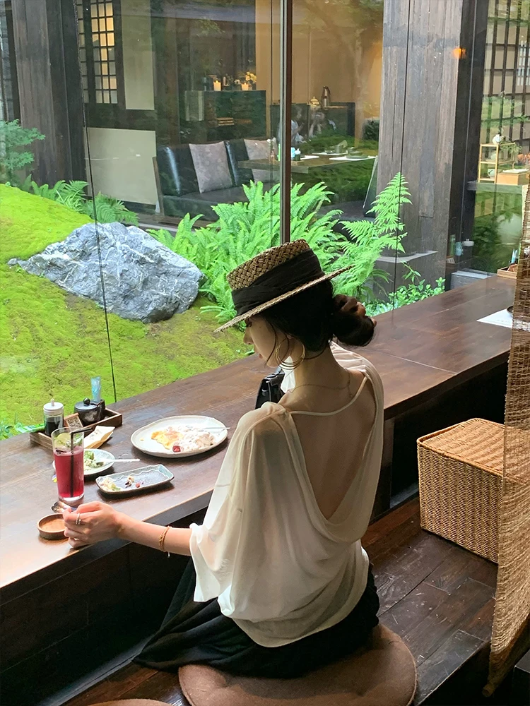 Sun Protection Silk Loose Fit Thin V-Ne T-irt Women Summer Bal Casual Sle Long Sve Regular Length Acetate Top
Sun Protection Silk Loose Fit Thin V-Ne T-irt Women Summer Bal Casual Sle Long Sve Regular Length Acetate Top