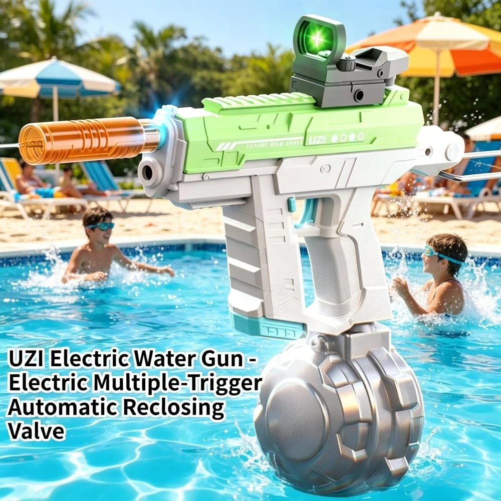 UZI Water Blaster Dual Mode Auto and Manual Pump Design with Spray Nozzles Birthday Gifts Outdoor Toys
UZI Water Blaster Dual Mode Auto and Manual Pump Design with Spray Nozzles Birthday Gifts Outdoor Toys