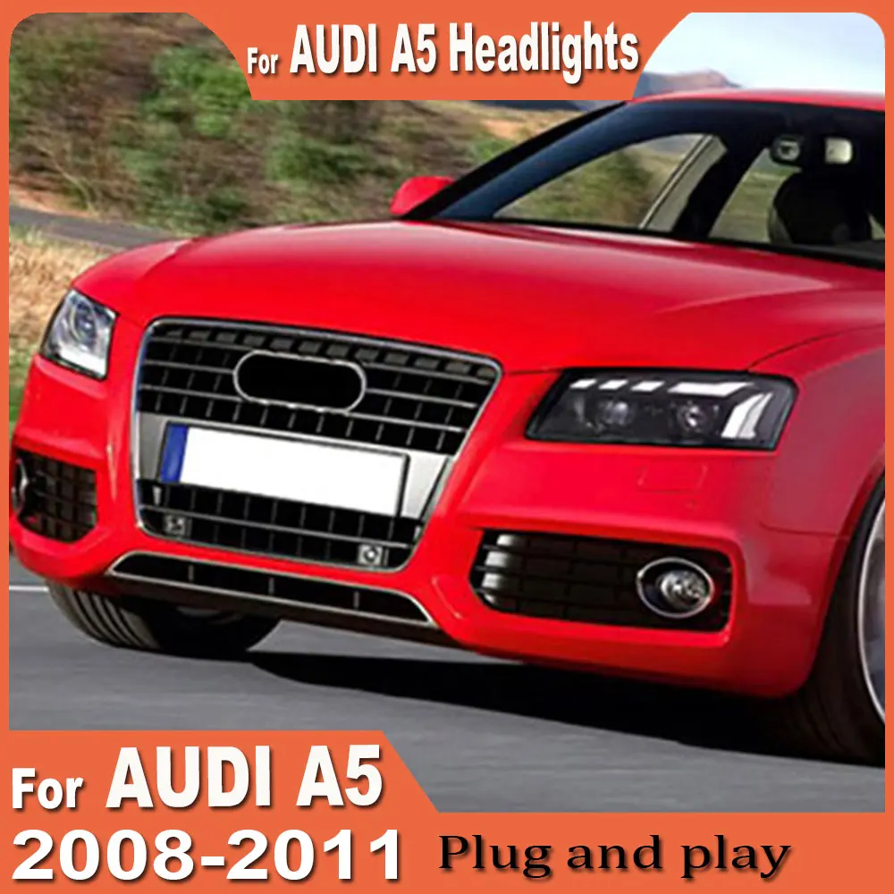 For AUDI A5 A5L LED Head Lights 2008 2009 2010 2011 Style Replacement DRL Daytime lights Projector Facelift Auto Accessories
For AUDI A5 A5L LED Head Lights 2008 2009 2010 2011 Style Replacement DRL Daytime lights Projector Facelift Auto Accessories