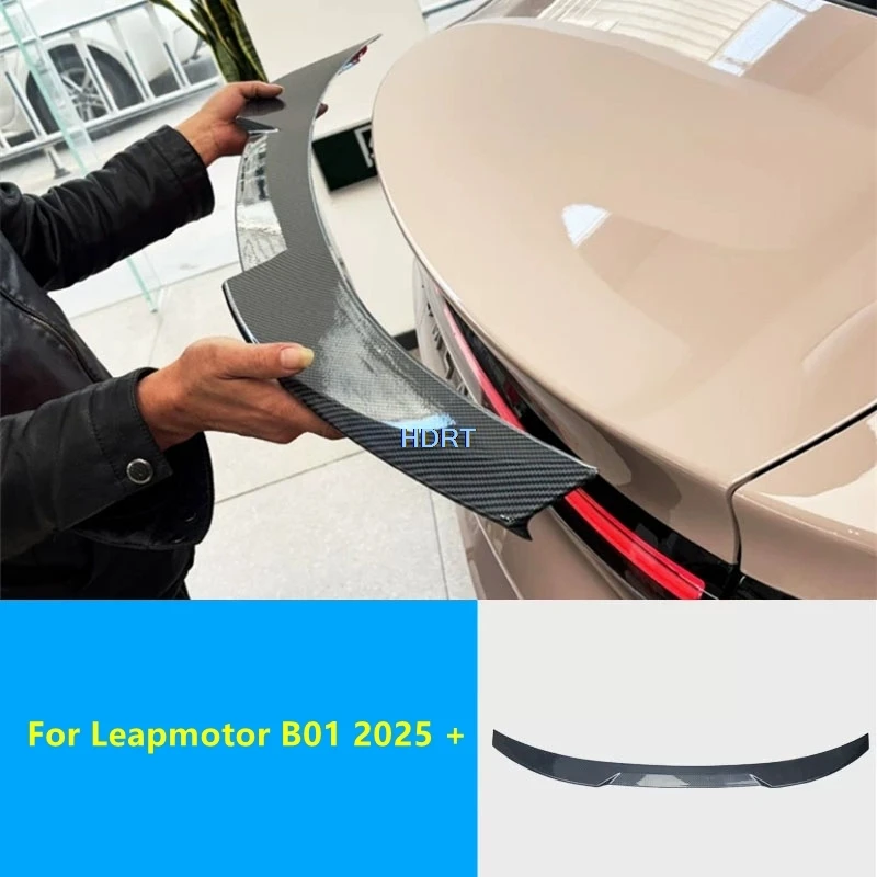 Car Style Rear Trunk Roof Spoiler Plate Fixed Wind Tail Wing Cover Kit Protector Decoration Accessories For Leapmotor B01 2025 +
Car Style Rear Trunk Roof Spoiler Plate Fixed Wind Tail Wing Cover Kit Protector Decoration Accessories For Leapmotor B01 2025 +