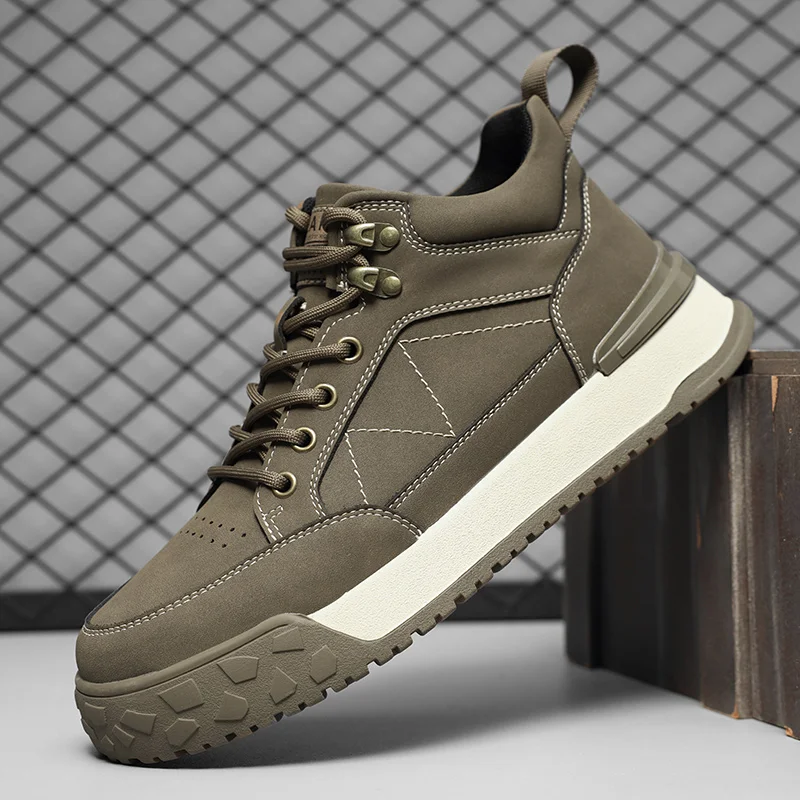 2025Autumn Winter New Breathable Comfortable Lightweight High-Quality Mid-Top Casual Work Shoes Men's Shoes39-44
2025Autumn Winter New Breathable Comfortable Lightweight High-Quality Mid-Top Casual Work Shoes Men's Shoes39-44