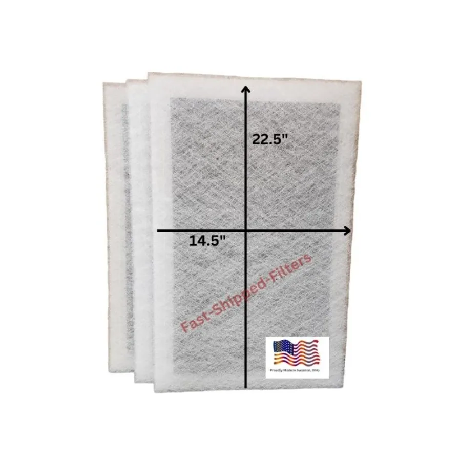 3 Pack 20x25 Replacement Filter Pads Compatible Designed to Fit with MicroPower Guard Air Cleaner 20x25 Refill White
3 Pack 20x25 Replacement Filter Pads Compatible Designed to Fit with MicroPower Guard Air Cleaner 20x25 Refill White