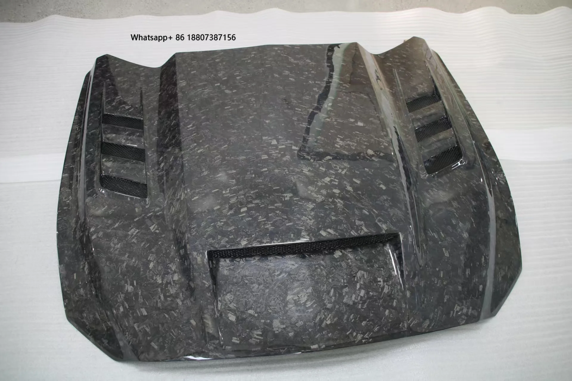 Top Quality TF Forged Carbon Fiber Style Auto Engine Bonnet Hood for ‘Mustang Perfect Fitment 2015-2017
Top Quality TF Forged Carbon Fiber Style Auto Engine Bonnet Hood for ‘Mustang Perfect Fitment 2015-2017