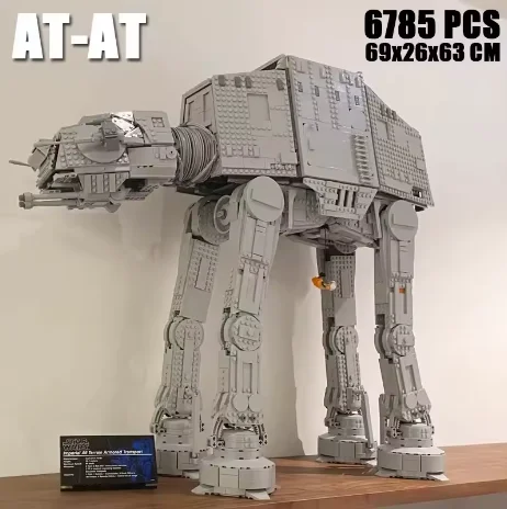 NEW 6785 PCS Large AT-AT Compatible 75313 70888 Building Blocks Bricks Model Birthday Christmas Gifts Toys 66677
NEW 6785 PCS Large AT-AT Compatible 75313 70888 Building Blocks Bricks Model Birthday Christmas Gifts Toys 66677