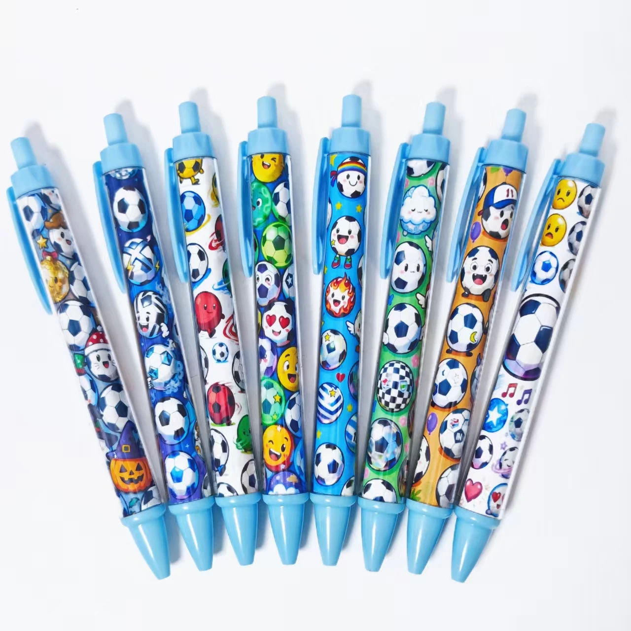 8 шт./16 шт., новая футбольная тема, креативная футбольная шариковая ручка, начиная сезона, студенческая ручка для письма, подарочная ручка
8 шт./16 шт., новая футбольная тема, креативная футбольная шариковая ручка, начиная сезона, студенческая ручка для письма, подарочная ручка