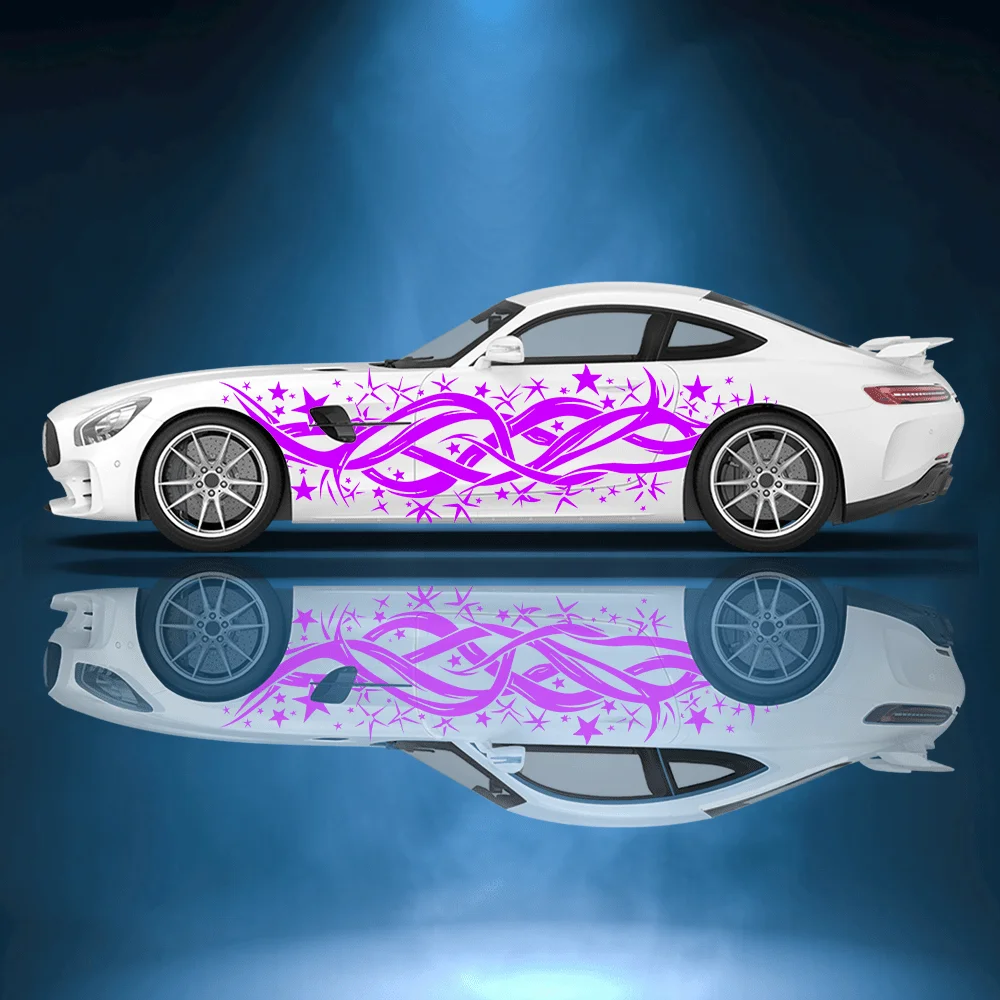 Interlaced Line Five-pointed Star Car Sticker Full Body Decal Decoration Scratches Protect Car Sticker Waterproof Car Vinyl Wrap
Interlaced Line Five-pointed Star Car Sticker Full Body Decal Decoration Scratches Protect Car Sticker Waterproof Car Vinyl Wrap