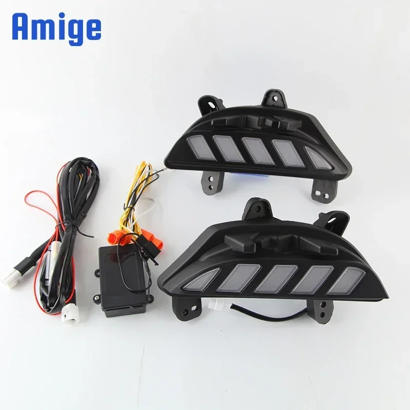 Car LED DRL 12V Daylights For Mazda 3 2014 2015 2016 Yellow Turn Signal Daytime Running Headlamps Auto Driving Lamp Foglamps
Car LED DRL 12V Daylights For Mazda 3 2014 2015 2016 Yellow Turn Signal Daytime Running Headlamps Auto Driving Lamp Foglamps