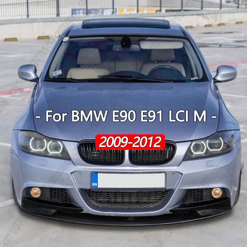 For 3 Series BMW E90 E91 LCI M Sport 2009-2012 3PCS Car Front Bumper Lip Spoiler Diffuser Splitters Cover Guard Trim
For 3 Series BMW E90 E91 LCI M Sport 2009-2012 3PCS Car Front Bumper Lip Spoiler Diffuser Splitters Cover Guard Trim