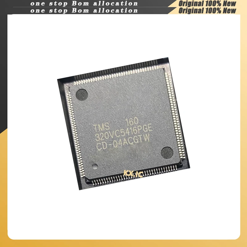 2PCS/LOT TMS320VC5416PGE160 TMS320VC5416 S325416PGE160 LQFP-144 MStock NEW Original
2PCS/LOT TMS320VC5416PGE160 TMS320VC5416 S325416PGE160 LQFP-144 MStock NEW Original