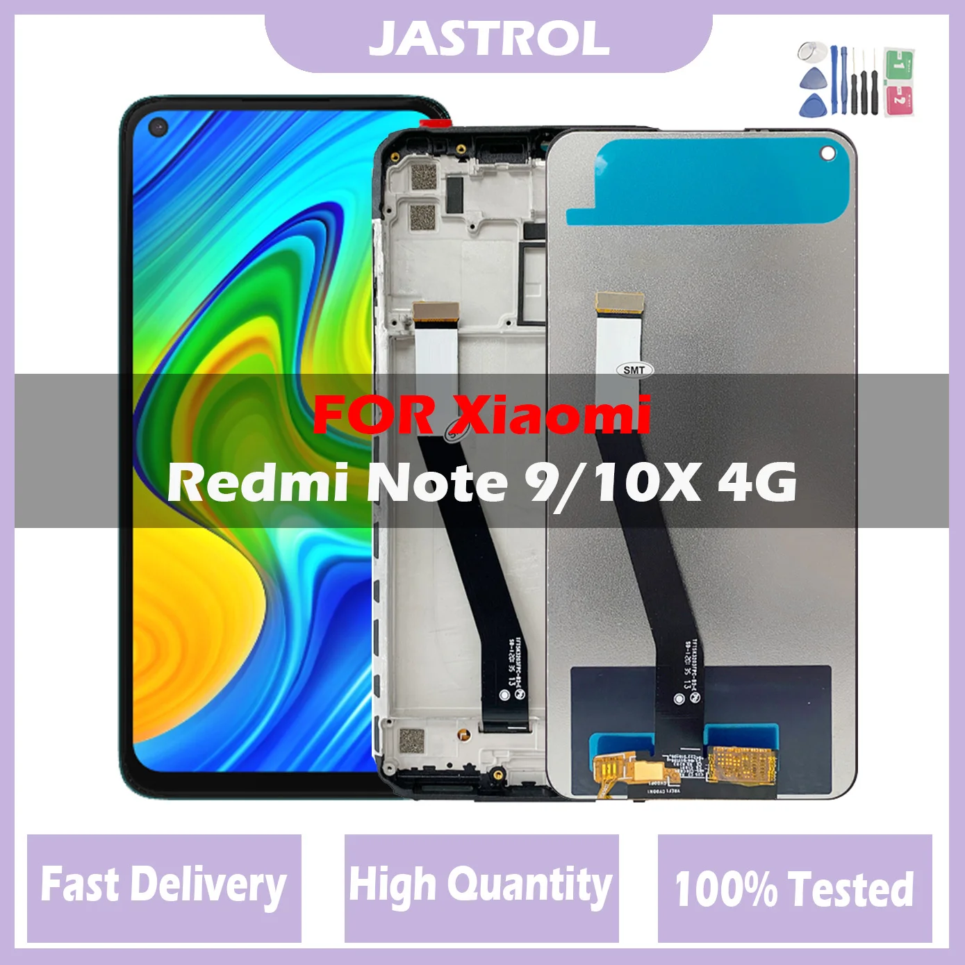 ЖК-дисплей 6,53 "для Xiaomi Redmi Note 9, сменный ЖК-экран для Redmi 10X, 4G, M2003J15SG, M2003J15SC с рамкой, оригинал
ЖК-дисплей 6,53 "для Xiaomi Redmi Note 9, сменный ЖК-экран для Redmi 10X, 4G, M2003J15SG, M2003J15SC с рамкой, оригинал