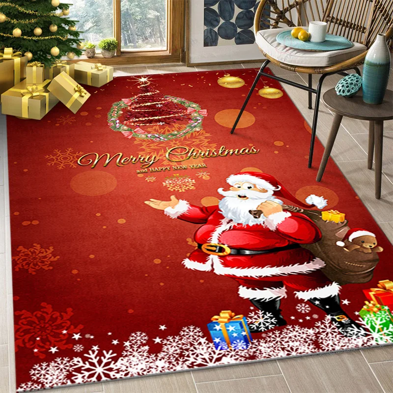 Christmas Themed Carpet Living Room Modern Euro-American Cartoon Book Floor Mat Cute Bedroom Bed Blanket Entry Door Rug
Christmas Themed Carpet Living Room Modern Euro-American Cartoon Book Floor Mat Cute Bedroom Bed Blanket Entry Door Rug