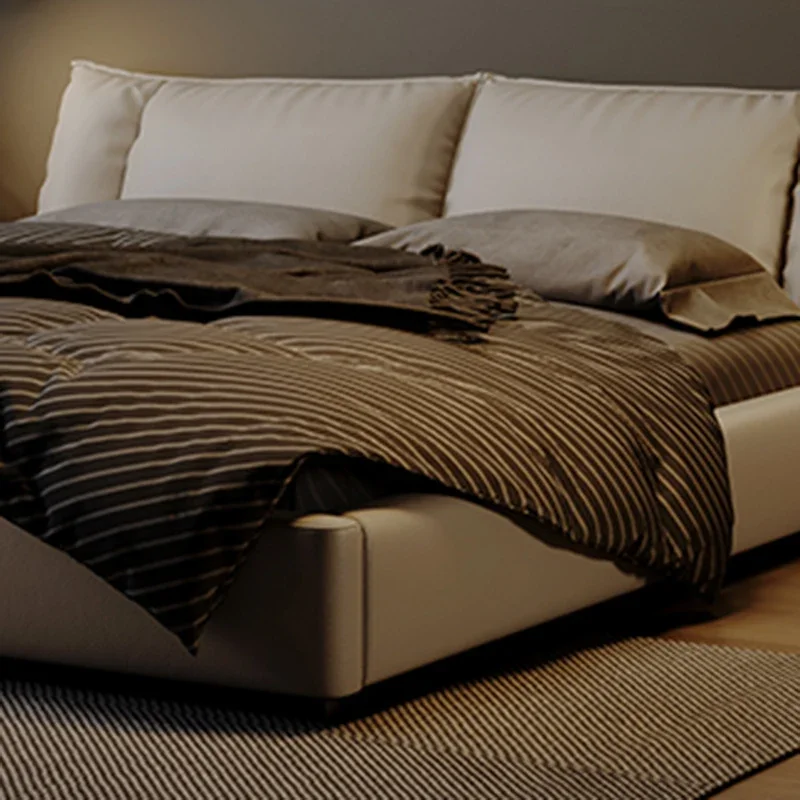Leather Sleeping Massage Bed Design Human Dog Modern Multifunctional Floor Bedroom Bed Luxury Queen Beliche Trendy Furniture
Leather Sleeping Massage Bed Design Human Dog Modern Multifunctional Floor Bedroom Bed Luxury Queen Beliche Trendy Furniture