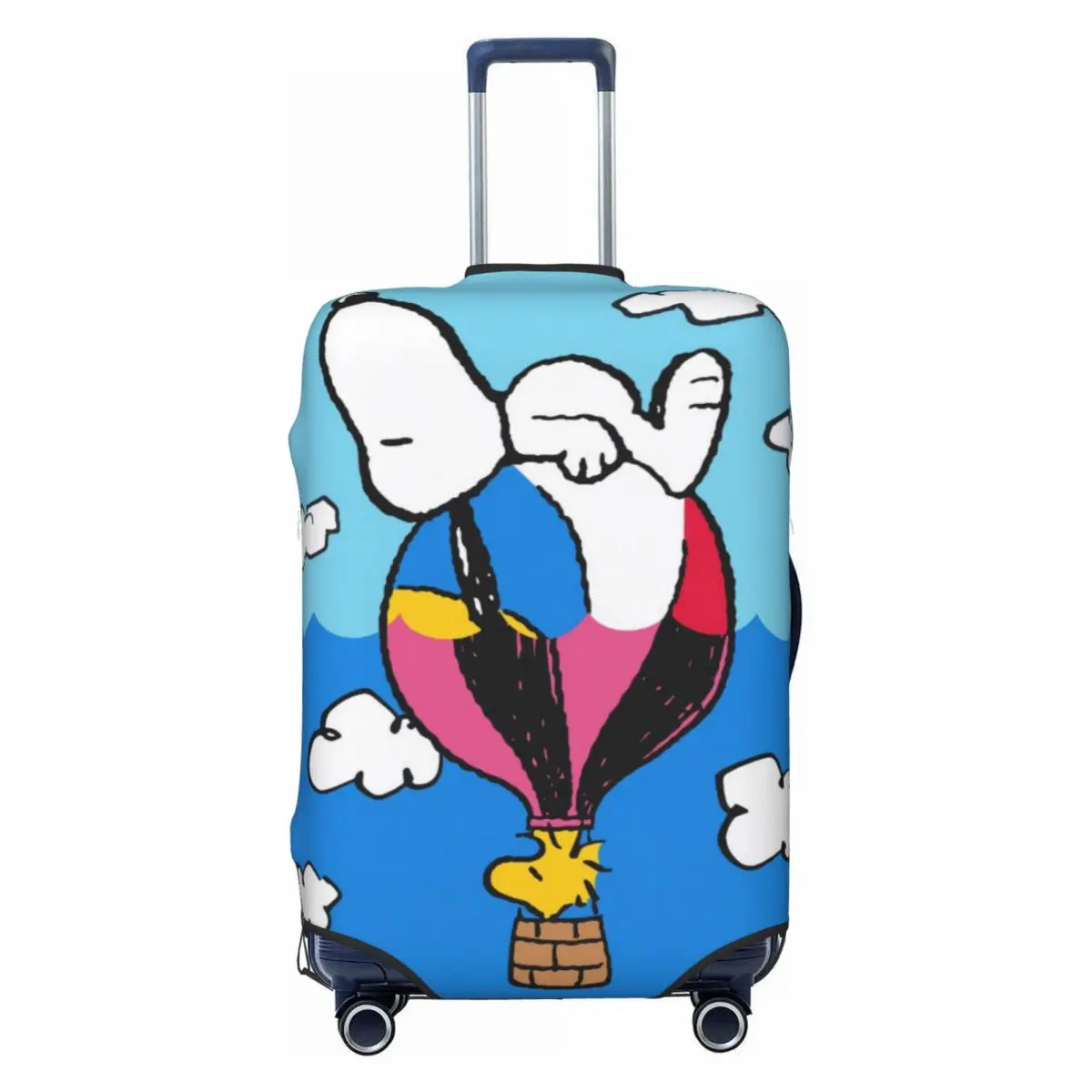 Custom Snoopy Woodstock Hot Air Balloon Luggage Cover Protector Cute Cartoon Comic Dog Travel Suitcase Covers for 18-32 Inch
Custom Snoopy Woodstock Hot Air Balloon Luggage Cover Protector Cute Cartoon Comic Dog Travel Suitcase Covers for 18-32 Inch