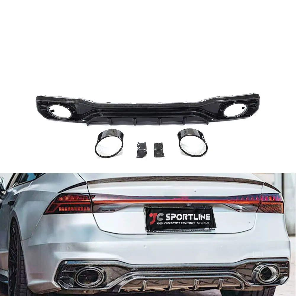 Modify Luxury A7 Dry Carbon Fiber Car Rear Diffuser Lip For Audi A7 Sportback S Line S7 Hatchback 4-Door 2019-2021
Modify Luxury A7 Dry Carbon Fiber Car Rear Diffuser Lip For Audi A7 Sportback S Line S7 Hatchback 4-Door 2019-2021
