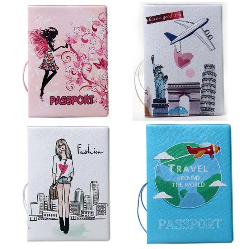 Newest Cute Girls Love Travel Accessories Passport Holder PVC 3D Print Leather Men Travel Passport Cover Case Card ID Holders
Newest Cute Girls Love Travel Accessories Passport Holder PVC 3D Print Leather Men Travel Passport Cover Case Card ID Holders