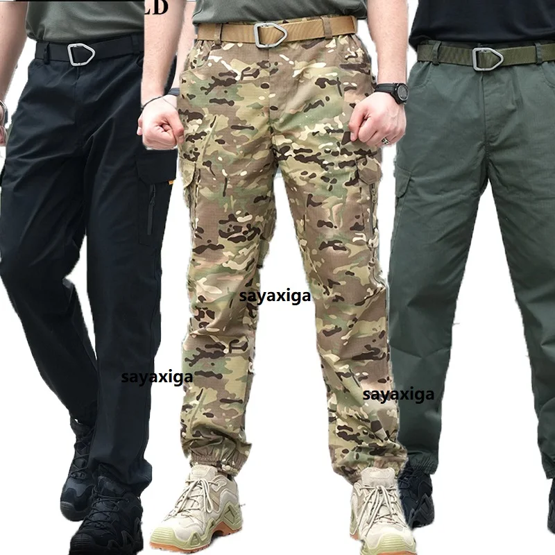 Field Combat Tactical Pants Men's Multi-pocket Multicam Camouflage Training Work Trousers Outdoor Hunting Hiking Cargo Pants
Field Combat Tactical Pants Men's Multi-pocket Multicam Camouflage Training Work Trousers Outdoor Hunting Hiking Cargo Pants
