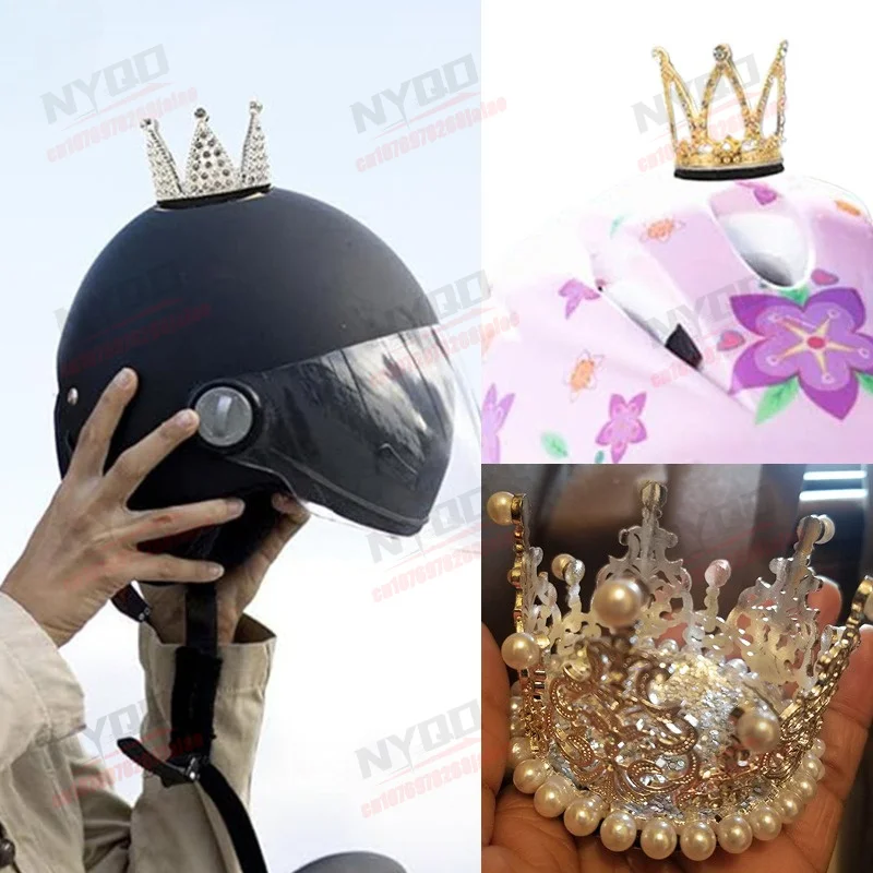 Motorcycle Helmet Crown Decoration Pearl Rhinestone Women's Alloy Material Multiple Colors To Choose From
Motorcycle Helmet Crown Decoration Pearl Rhinestone Women's Alloy Material Multiple Colors To Choose From