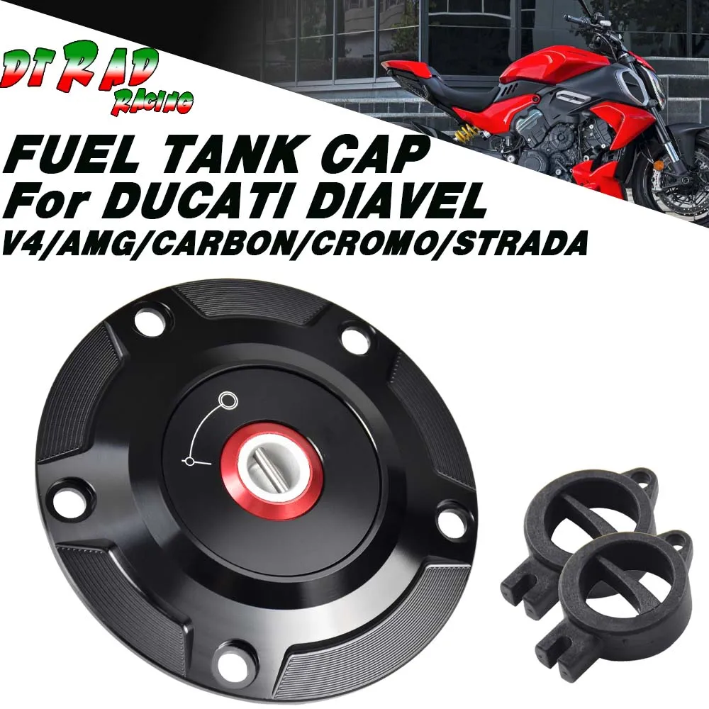 New For DUCATI DIAVEL V4/AMG/CARBON/CROMO/STRADA Motorcycle Billet Aluminum Fuel Tank Cap With Key Lickable Petrol Tank Cover
New For DUCATI DIAVEL V4/AMG/CARBON/CROMO/STRADA Motorcycle Billet Aluminum Fuel Tank Cap With Key Lickable Petrol Tank Cover