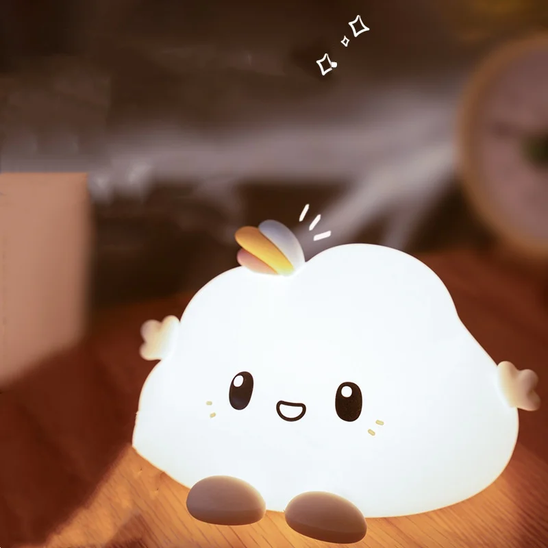 LED Small Cloud Silicone Night Light Children's Gift Bedside Table LED Night Light Baby Children's Bedroom Energy Saving Night
LED Small Cloud Silicone Night Light Children's Gift Bedside Table LED Night Light Baby Children's Bedroom Energy Saving Night