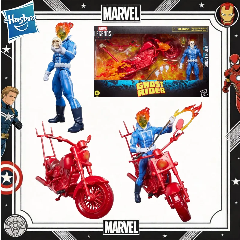 【IN STOCK】Hasbro Marvel Legends Ghost Rider 6-inch (15cm) Action Figure with Motorcycle Set, Collectible Model Toy Gift
【IN STOCK】Hasbro Marvel Legends Ghost Rider 6-inch (15cm) Action Figure with Motorcycle Set, Collectible Model Toy Gift