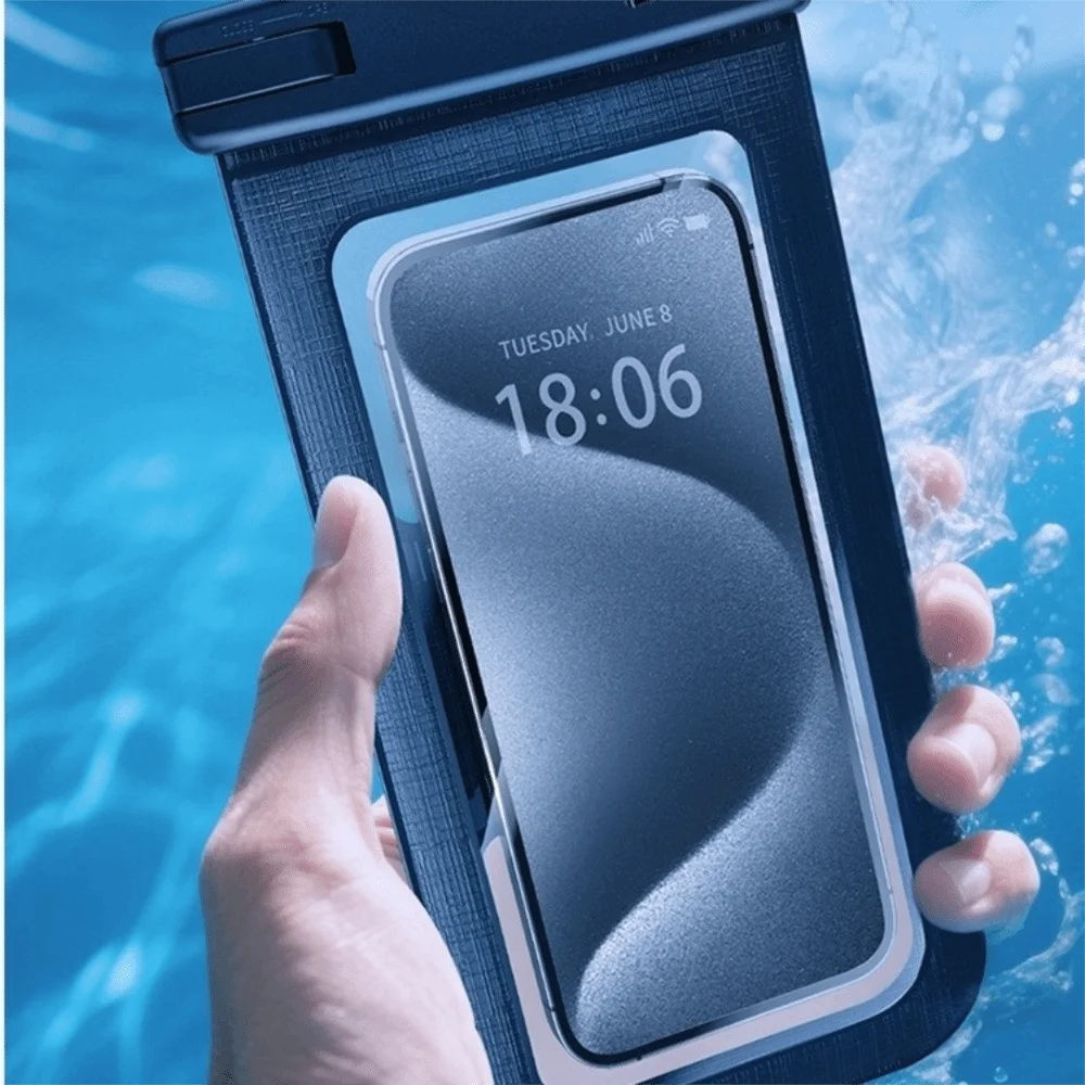 Adjustable Strap Waterproof Phone Pouch Lightweight Large Capacity Transparent Hanging Neck Bag Armband PVC PVC Storage Pack
Adjustable Strap Waterproof Phone Pouch Lightweight Large Capacity Transparent Hanging Neck Bag Armband PVC PVC Storage Pack