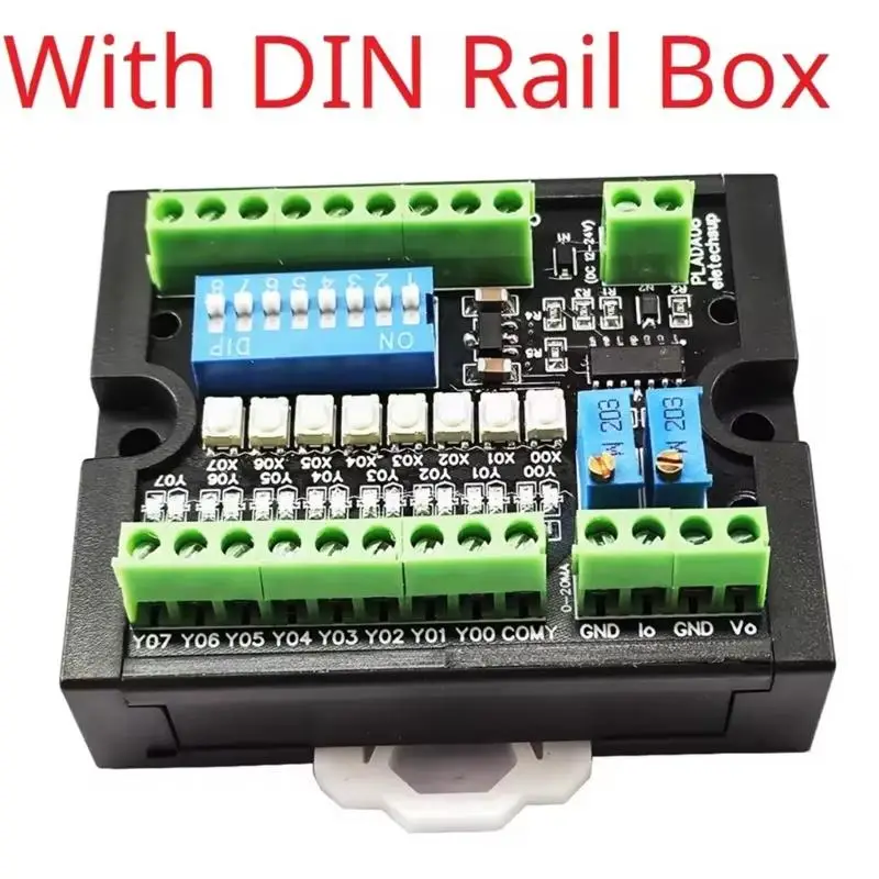 Y1UB 0-10V 4-20MA PLC Debugging Board Easy Testing NPN Digital Analog Output Module Open Source Hardware