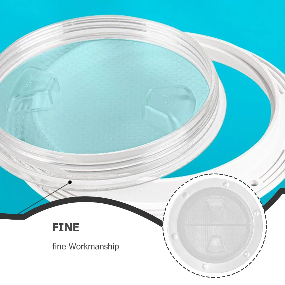 Round Deck Hatch Cover 4 Inch Transparent Kayak Hole Plate Non Skid Boat Accessory Durable Yacht Accessories Deck Cover
Round Deck Hatch Cover 4 Inch Transparent Kayak Hole Plate Non Skid Boat Accessory Durable Yacht Accessories Deck Cover