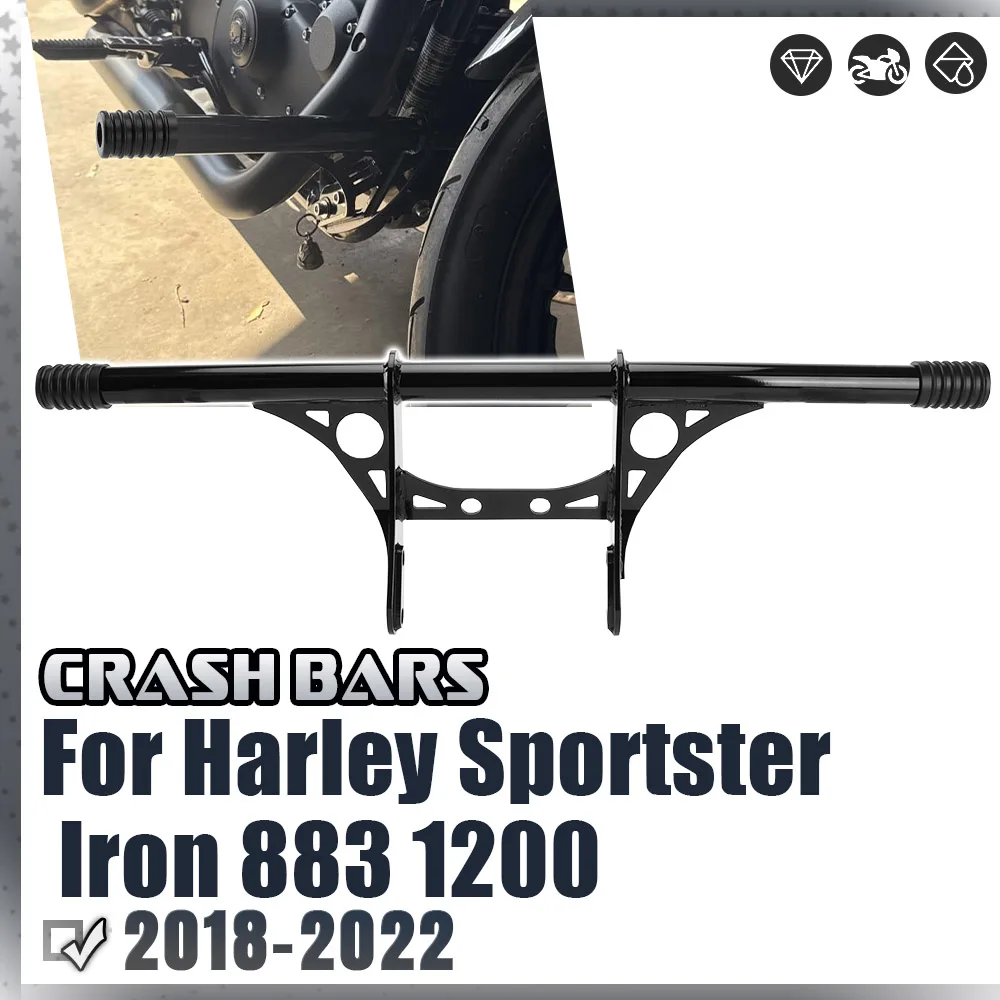 Fit For Harley Sportster XL Iron 883 1200 Sportster883 2018-2022 Crash Bar Highway Engine Guard Protector Motorcycle Accessories
Fit For Harley Sportster XL Iron 883 1200 Sportster883 2018-2022 Crash Bar Highway Engine Guard Protector Motorcycle Accessories