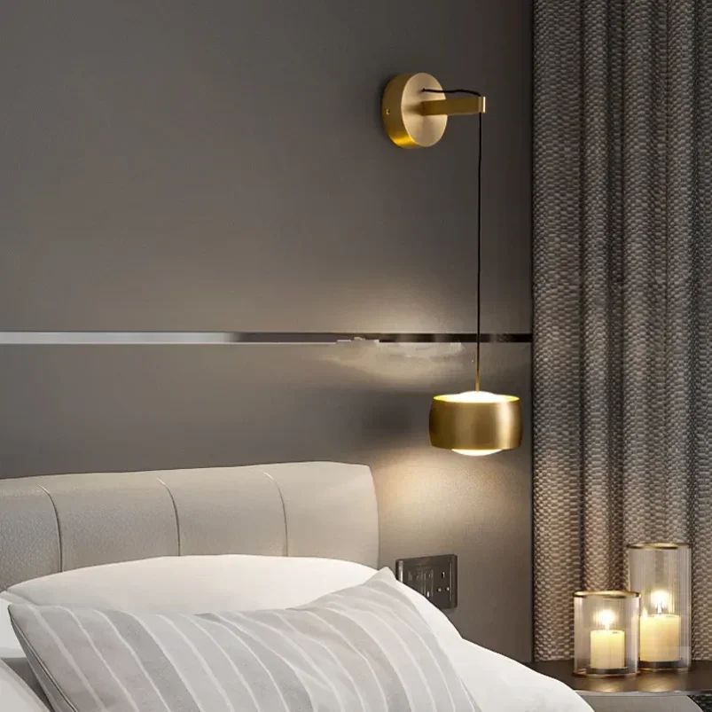 Modern Copper Hotel Bedside Wall Mounted Lamp Indoor Adjustable Wall Lamp Bedroom Led Wall Lamp Reading Bedside Bedroom Light
Modern Copper Hotel Bedside Wall Mounted Lamp Indoor Adjustable Wall Lamp Bedroom Led Wall Lamp Reading Bedside Bedroom Light