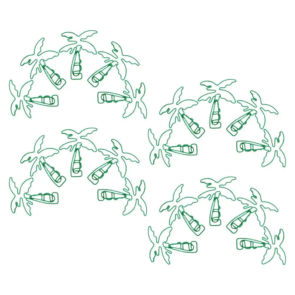 20 Pcs Coconut Paper Clip Bookmark Cute Tree Shape Office School Supplies Metal Planner Clips Stationery Accessories
20 Pcs Coconut Paper Clip Bookmark Cute Tree Shape Office School Supplies Metal Planner Clips Stationery Accessories