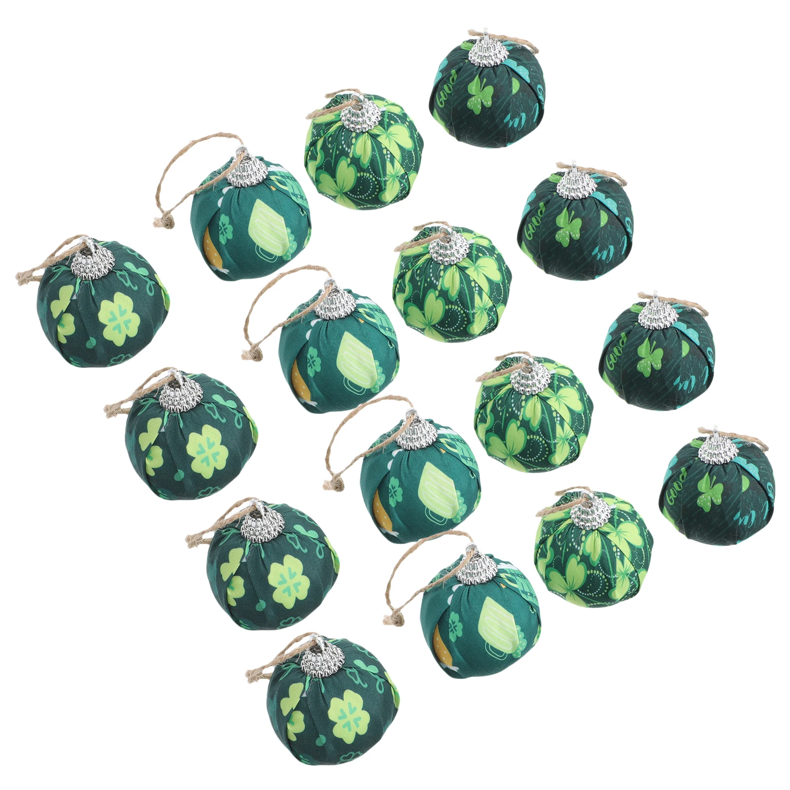 16 Pcs Clover Ball Hanging Decor St Patrick Day Pendant Festival Foam Balls Party Irish Decorative Reusable Saint
16 Pcs Clover Ball Hanging Decor St Patrick Day Pendant Festival Foam Balls Party Irish Decorative Reusable Saint