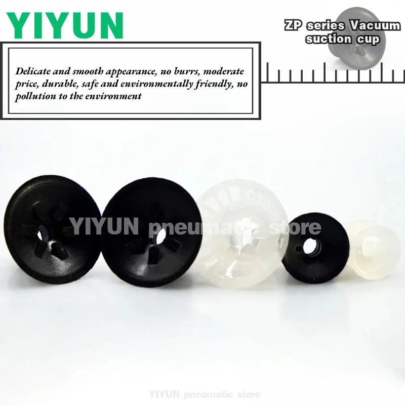ZP10CN ZP13CN ZP16CN ZP20CN ZP25CN ZP32CN ZP40CN ZP50CN YIYUN Pneumatic components Flat type ribs Vacuum pad chuck
ZP10CN ZP13CN ZP16CN ZP20CN ZP25CN ZP32CN ZP40CN ZP50CN YIYUN Pneumatic components Flat type ribs Vacuum pad chuck