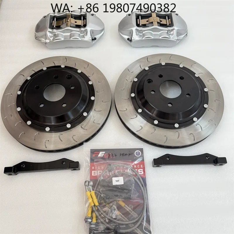 GT6 6 Piston Front Brake Caliper Kit 355*32mm Disc High Performance Racing System For Mid-size SUV Universal Modification Upade
GT6 6 Piston Front Brake Caliper Kit 355*32mm Disc High Performance Racing System For Mid-size SUV Universal Modification Upade