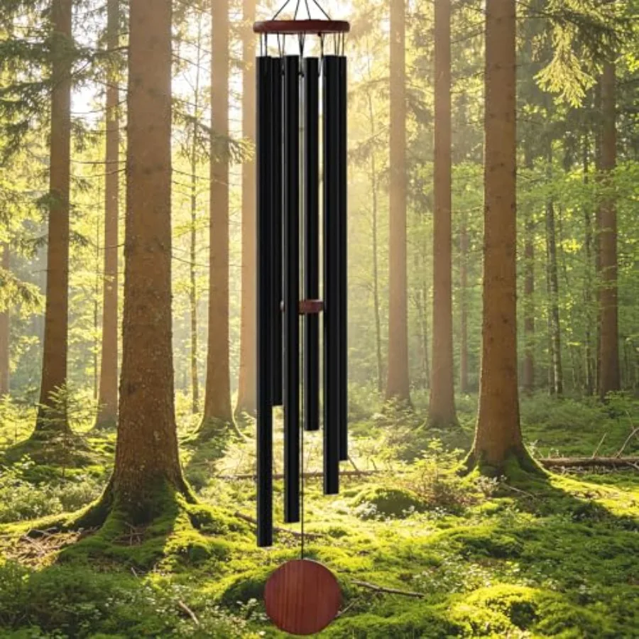 66 Extra Large Outdoor Wind Chimes for Relaxation, Thickened Aluminum, Black, Deep-Tone Melody
66 Extra Large Outdoor Wind Chimes for Relaxation, Thickened Aluminum, Black, Deep-Tone Melody